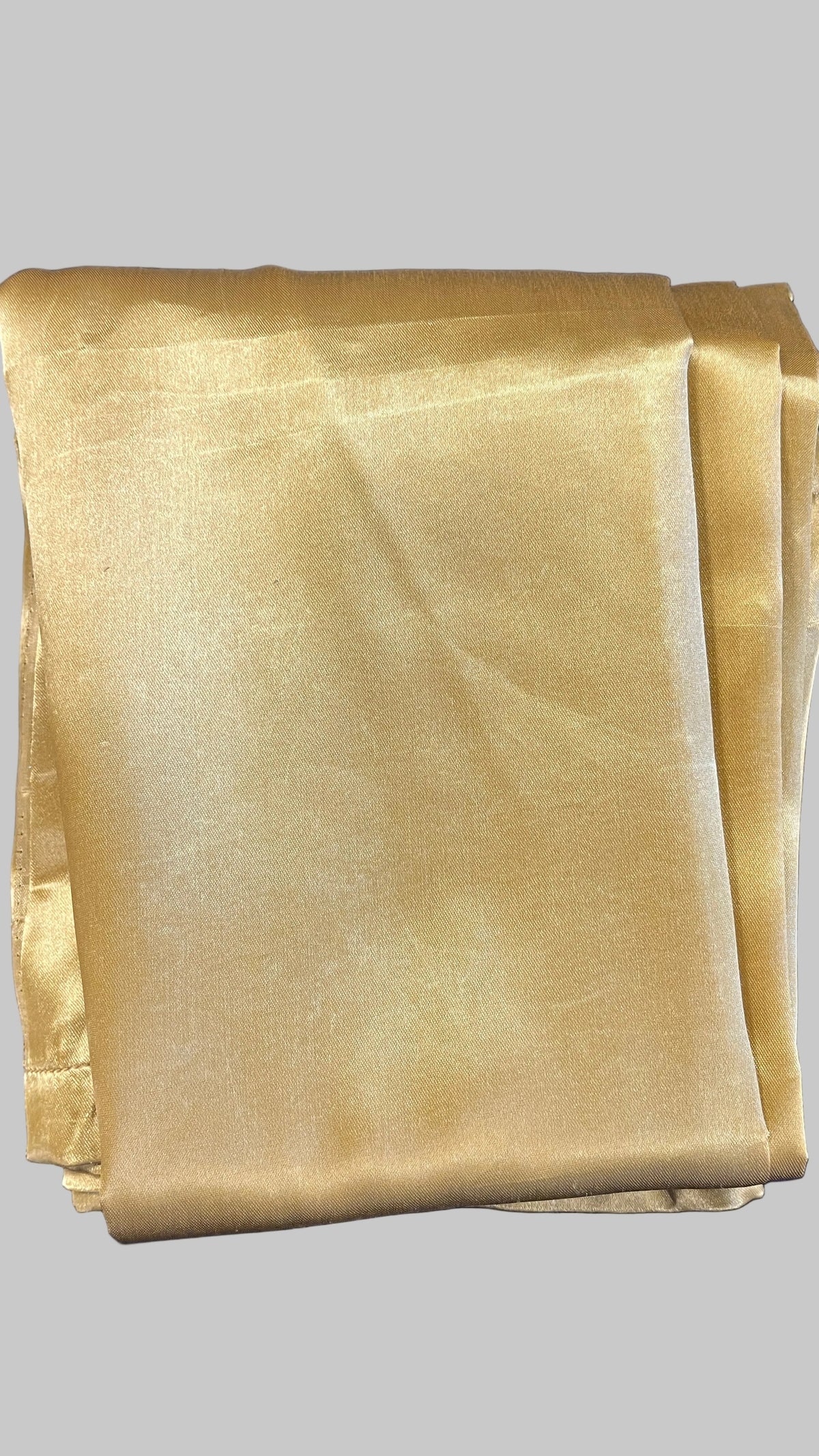 Mustard Yellow Tissue Saree