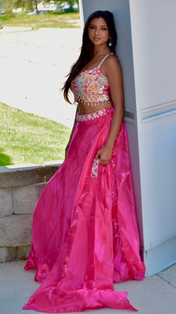 Hot Pink Lehnga Set