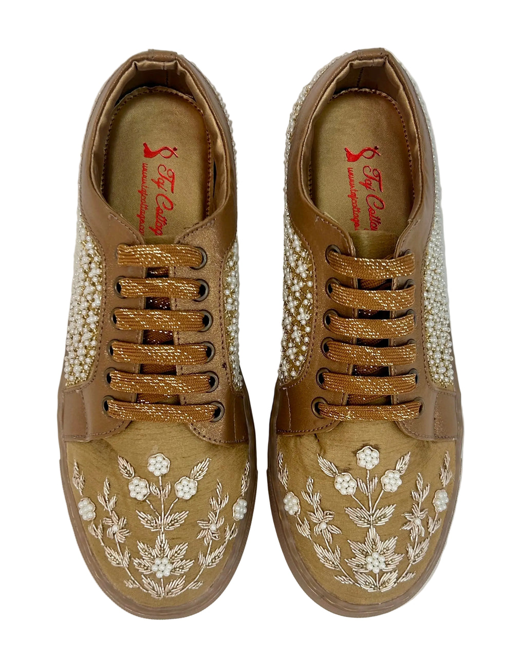 Fancy Gold Sneakers