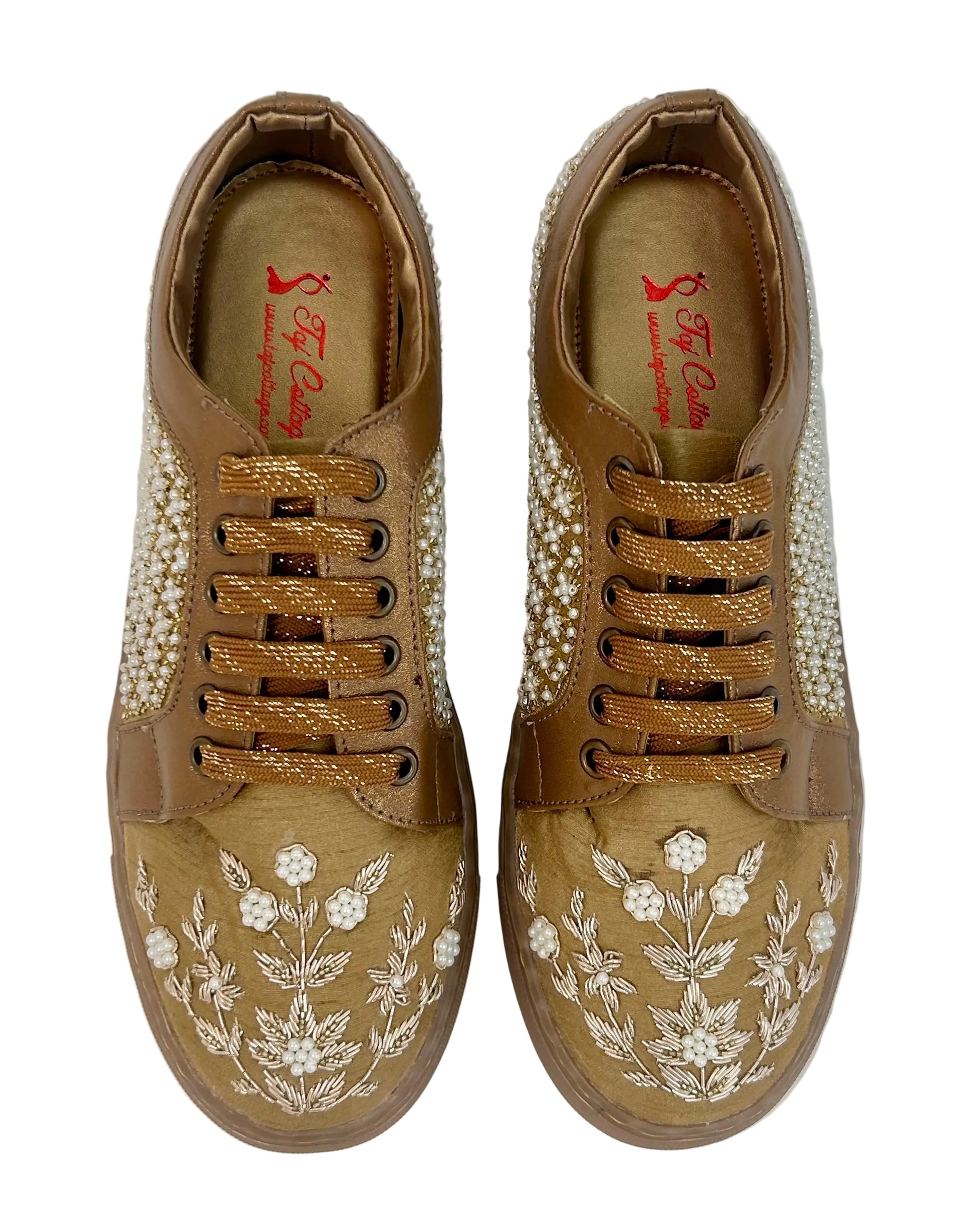 Fancy Gold Sneakers