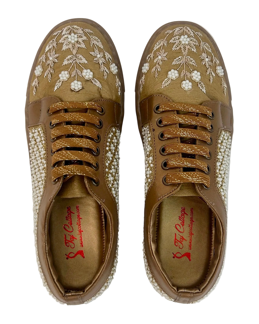 Fancy Gold Sneakers