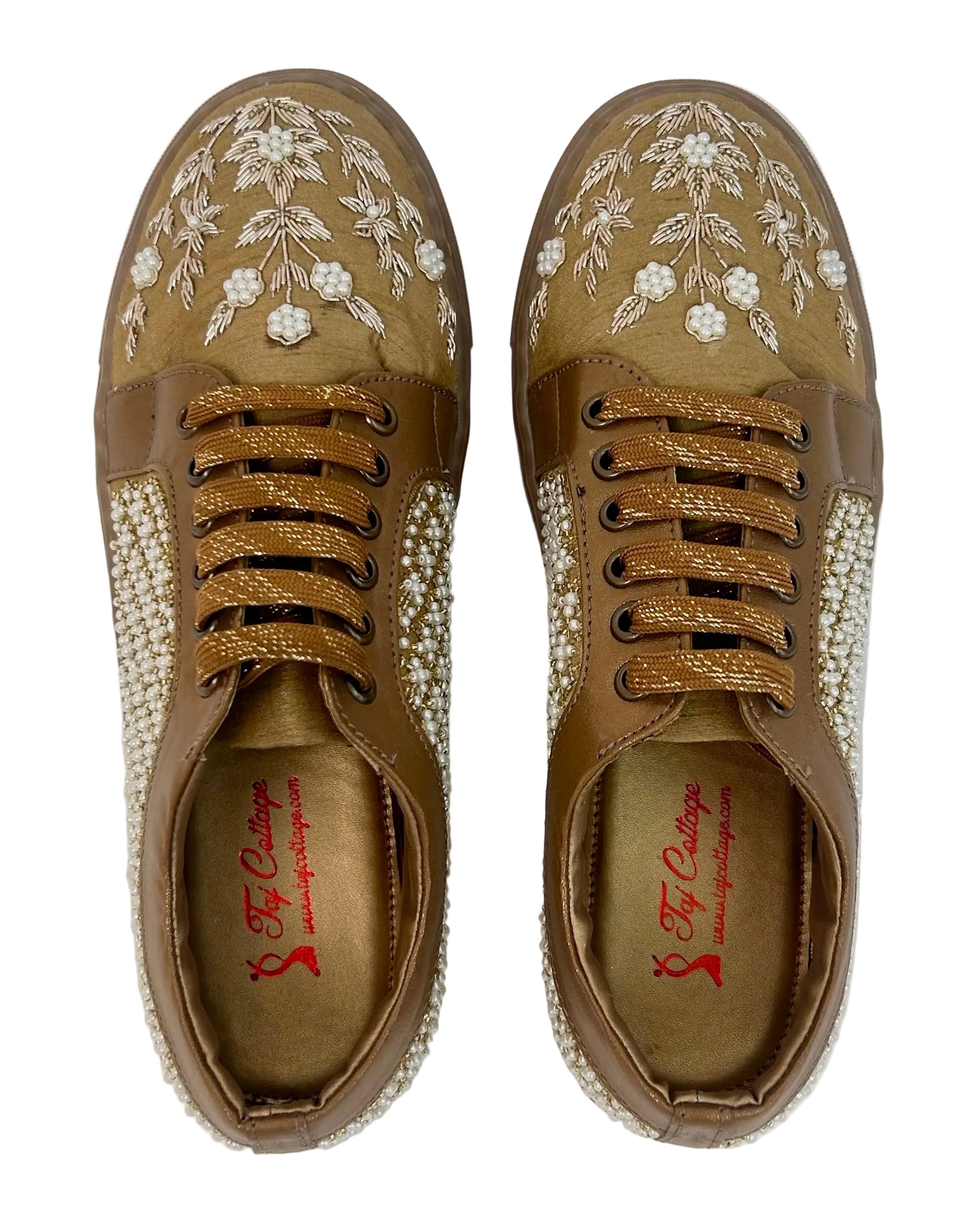 Fancy Gold Sneakers