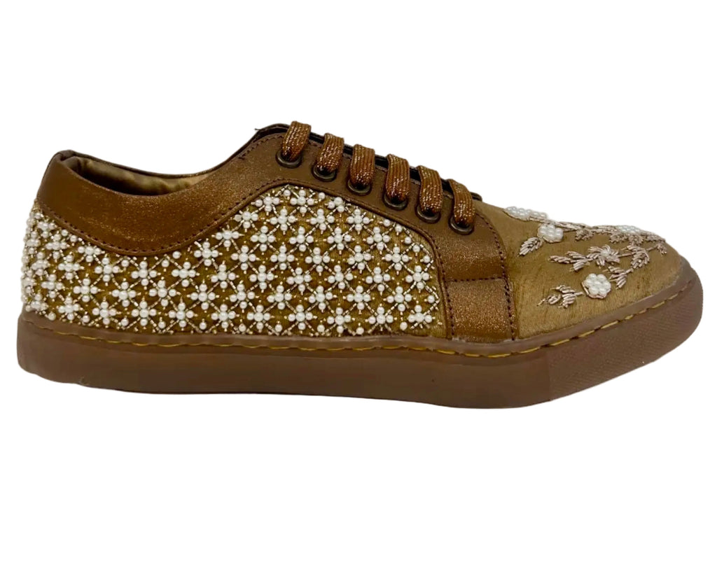 Fancy Gold Sneakers
