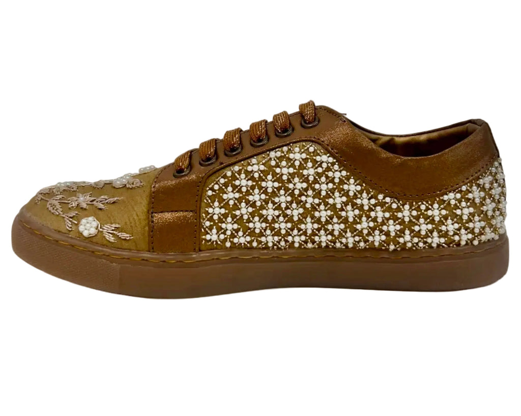 Fancy Gold Sneakers
