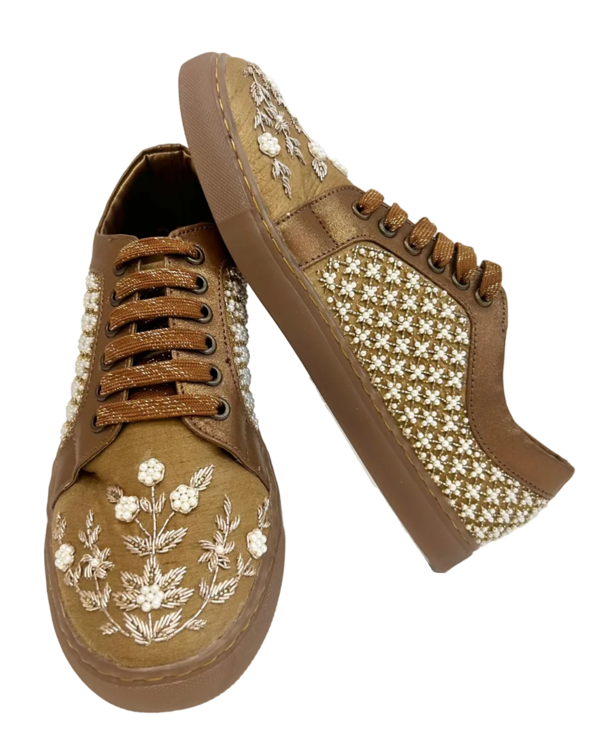 Fancy Gold Sneakers
