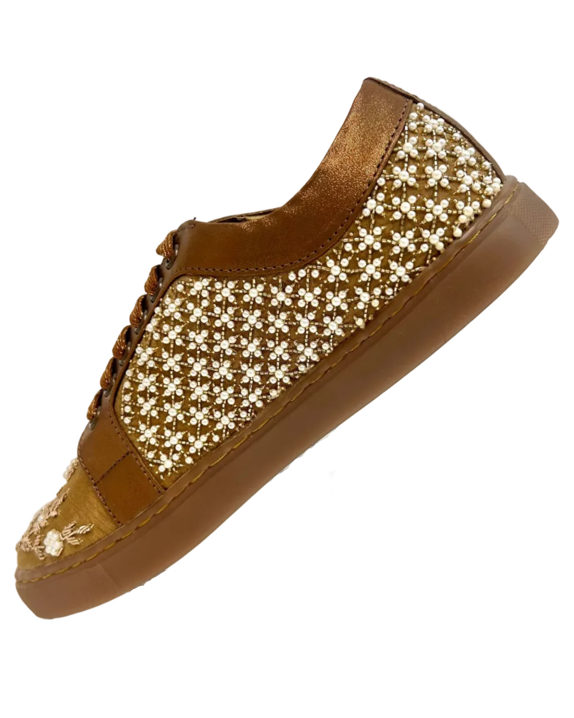 Fancy Gold Sneakers