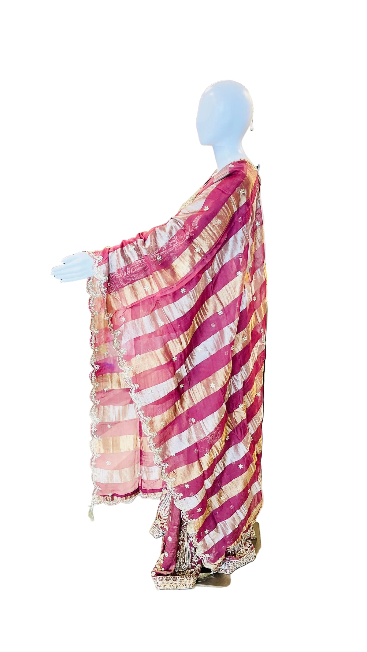 Wine Color Sharara Set