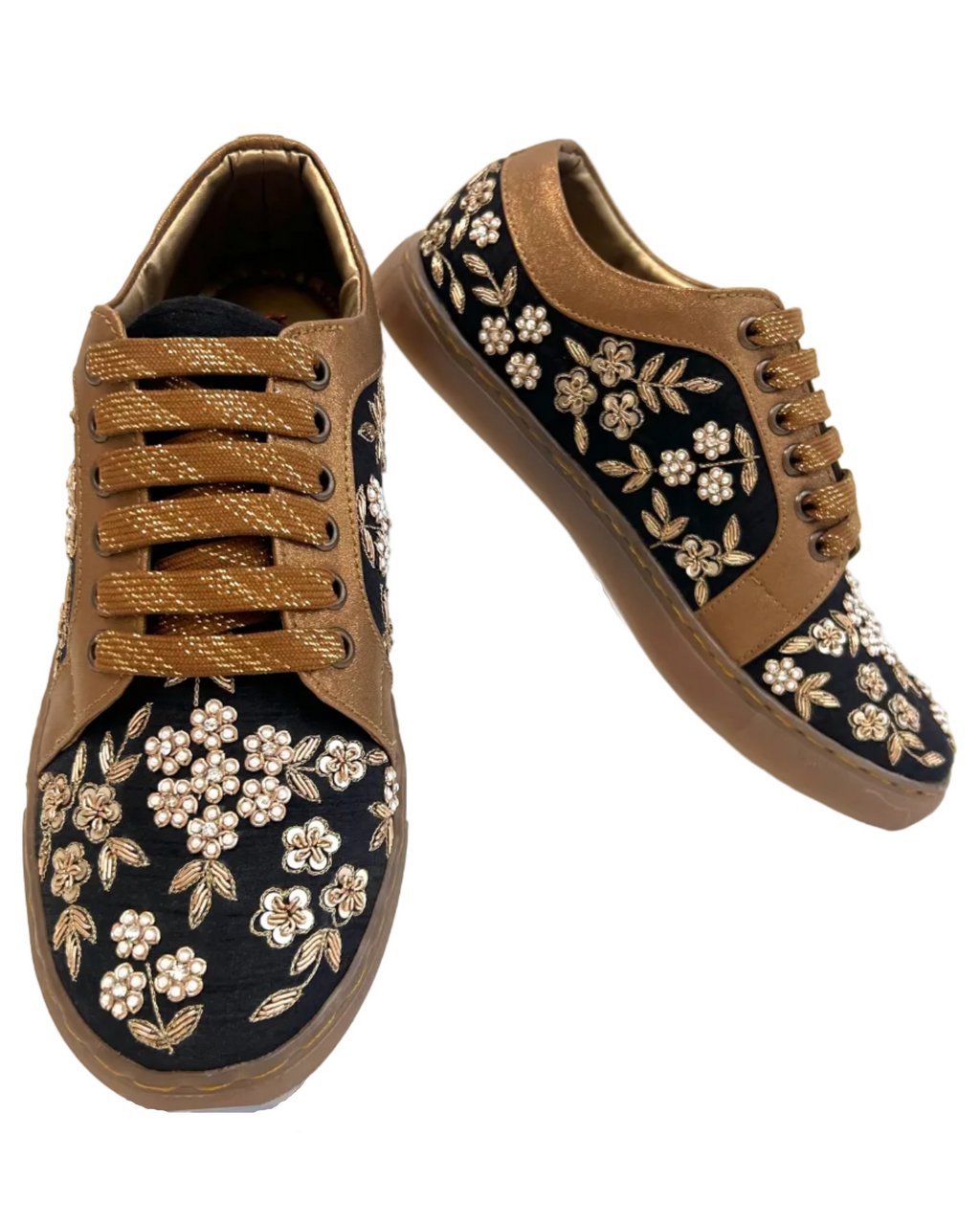 Fancy Black Sneakers