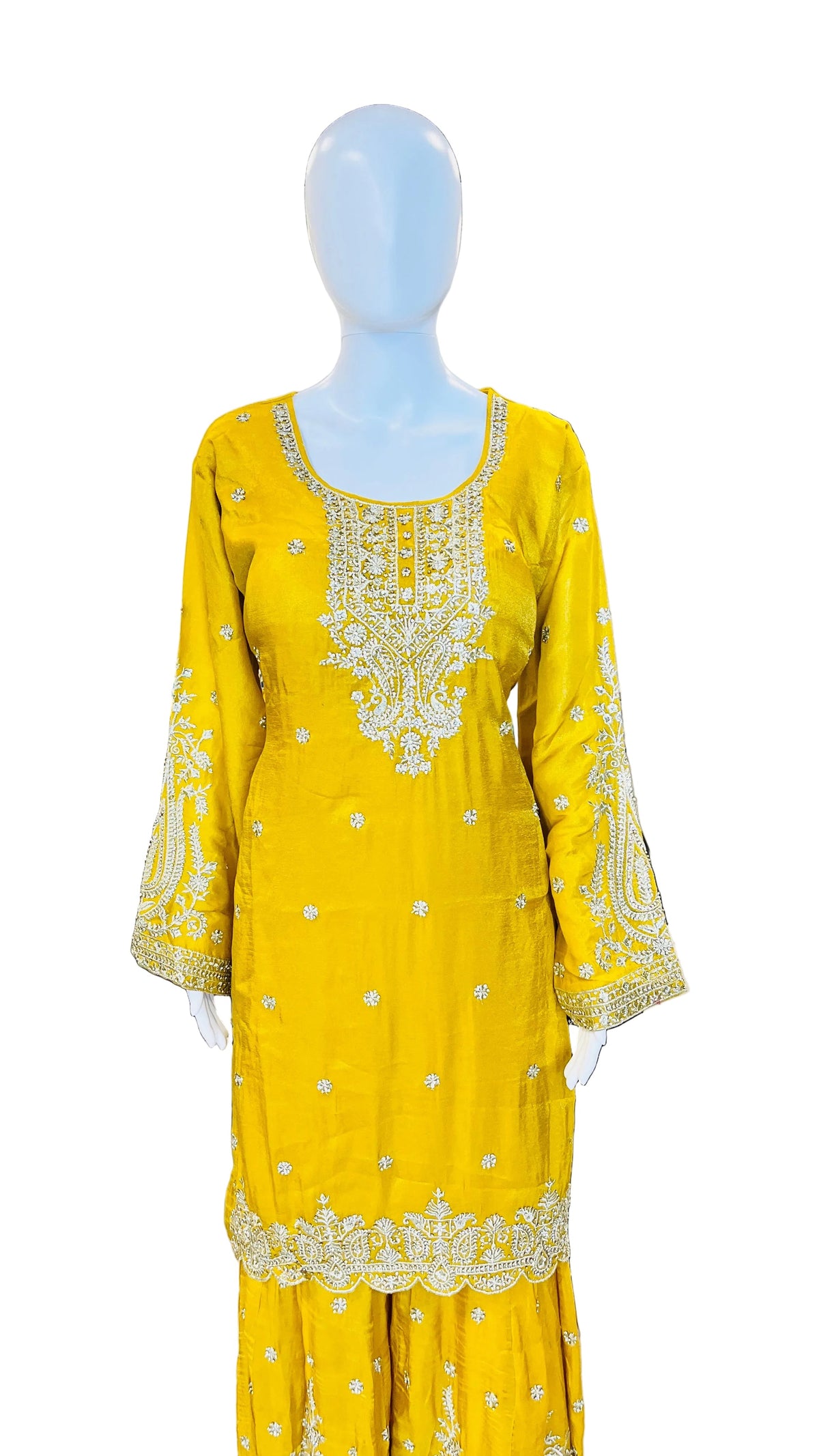 Mustard Color Sharara Set