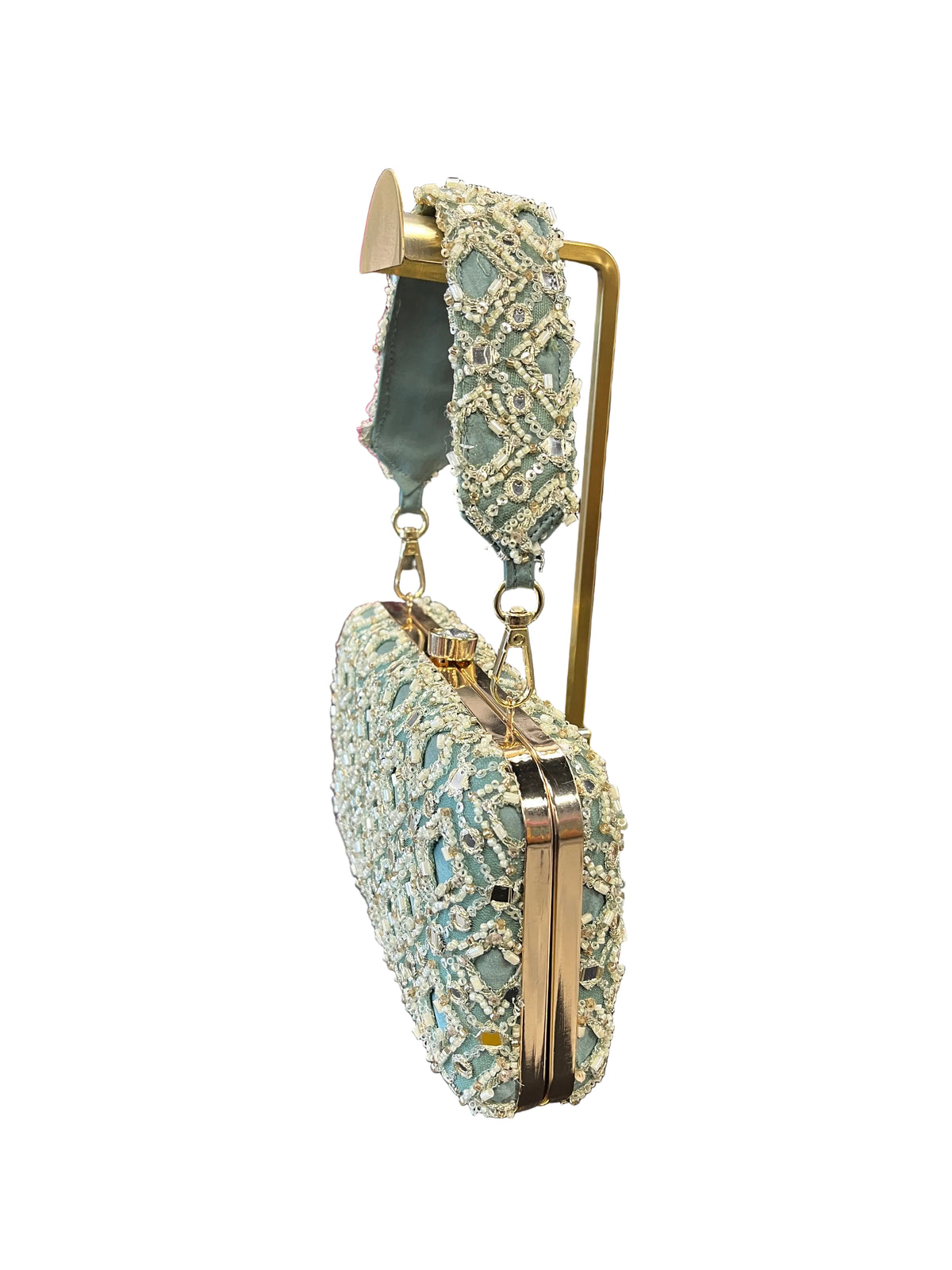 Indian Clutch Sage Green