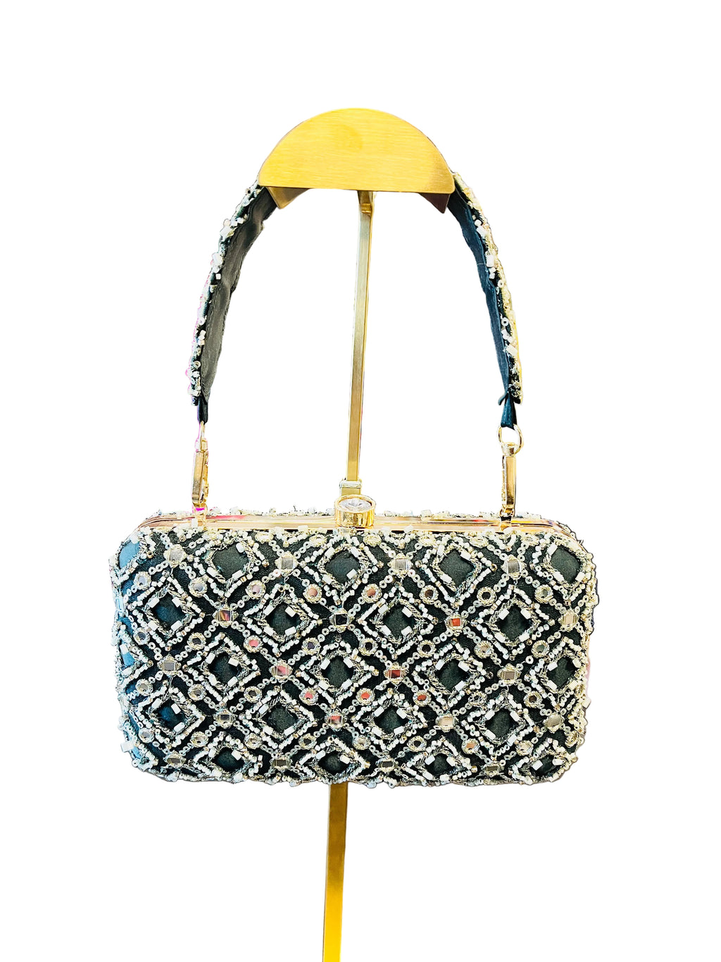 Indian Clutch Dark Green