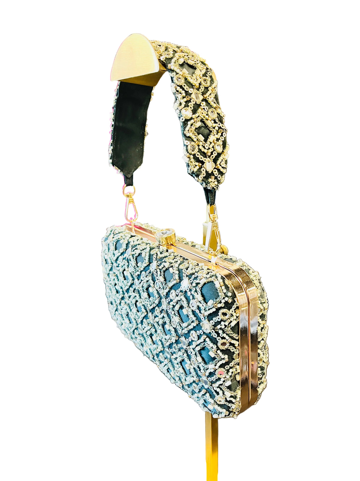 Indian Clutch Dark Green