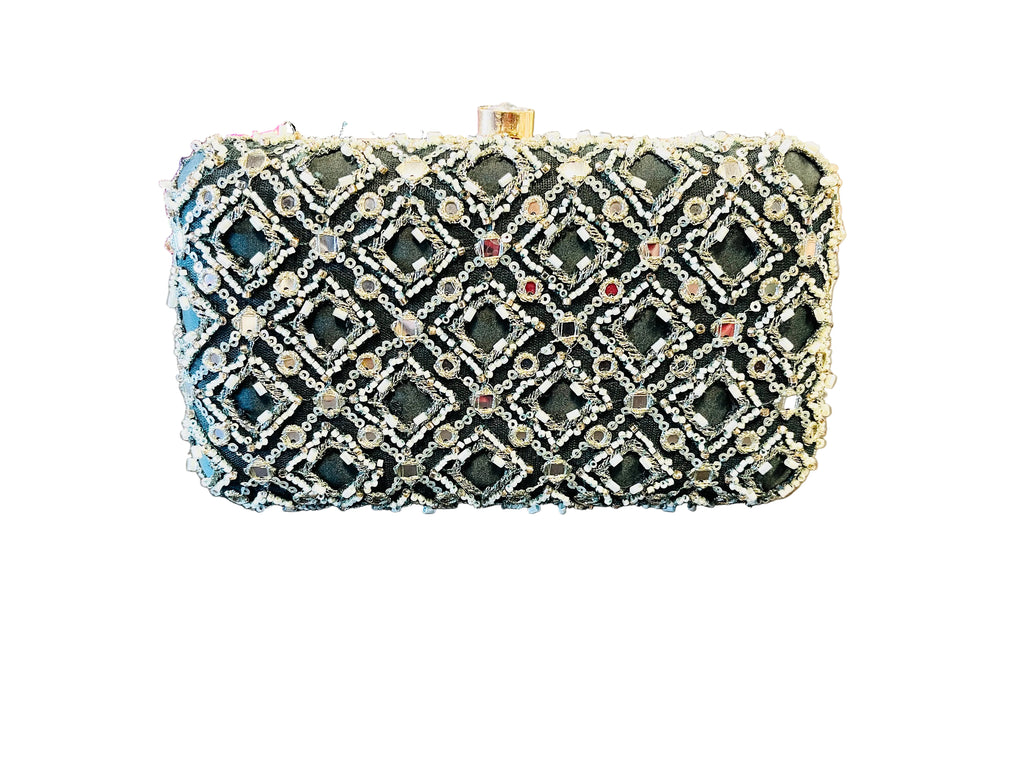 Indian Clutch Dark Green