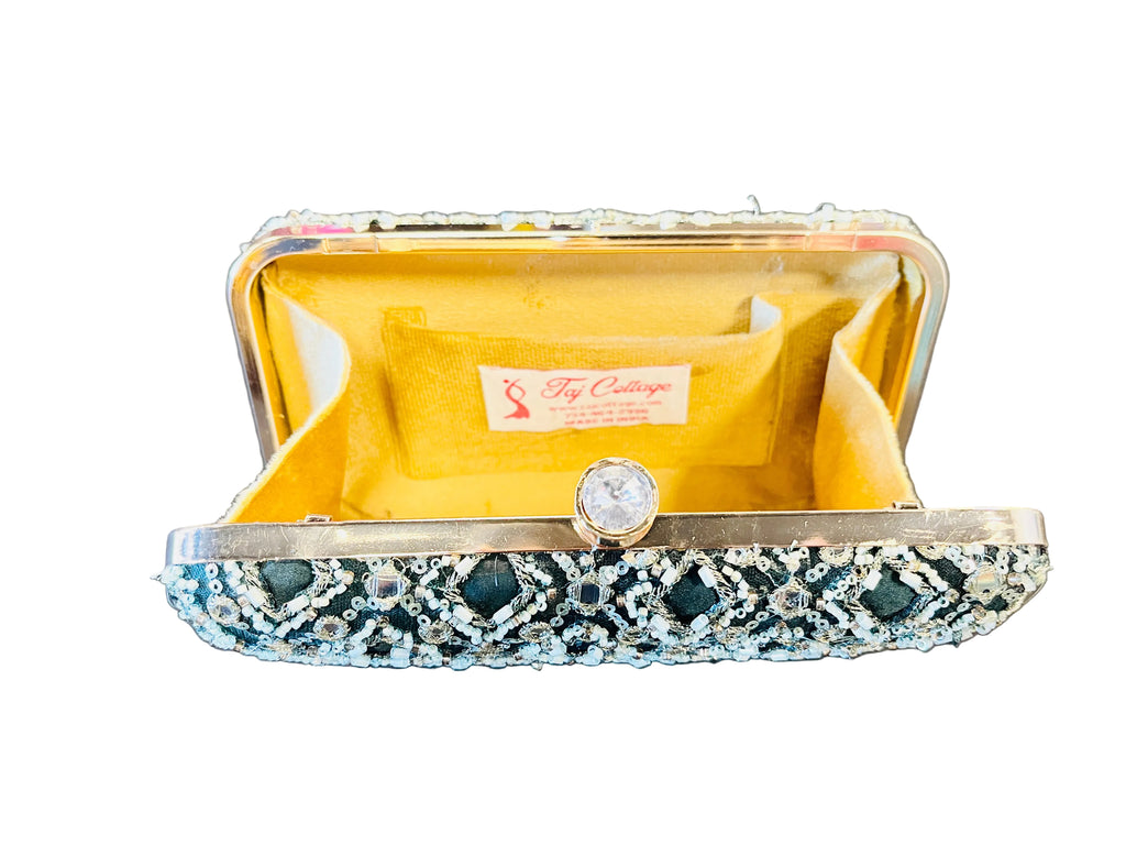 Indian Clutch Dark Green