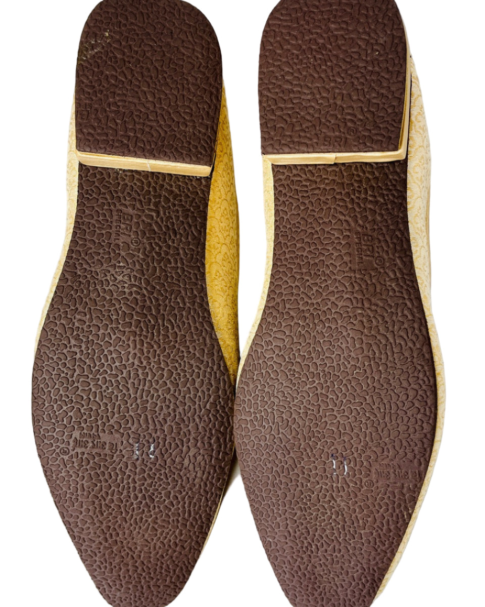 Fancy Gold Embroidered Shoes