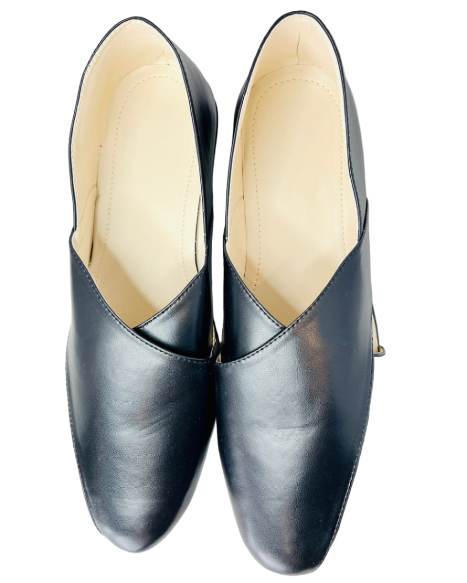 Fancy Black Leather Shoes