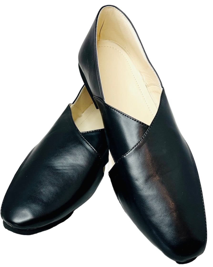 Fancy Black Leather Shoes