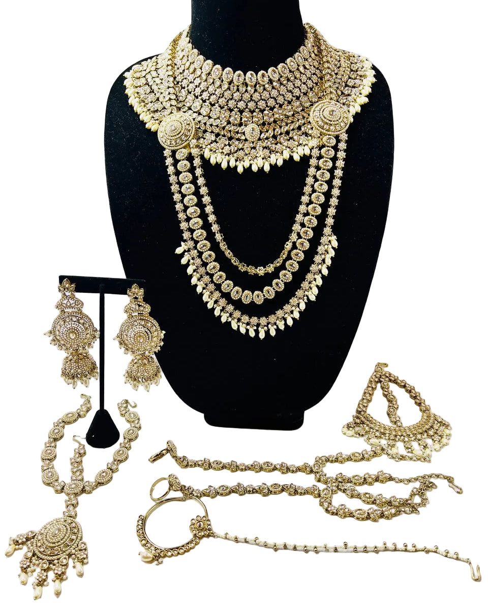 Bridal Pearl Jewelry Set