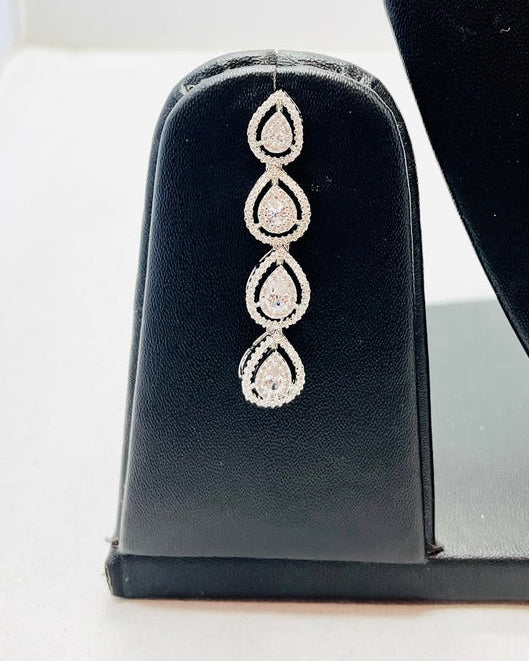 American Diamond Kundan Necklace Set