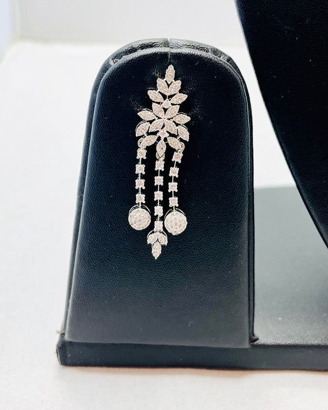 Fancy American Diamond Necklace Set