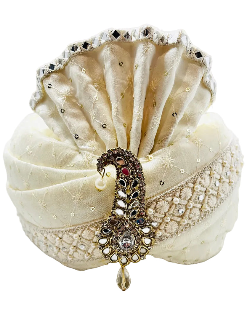 Cream Turban