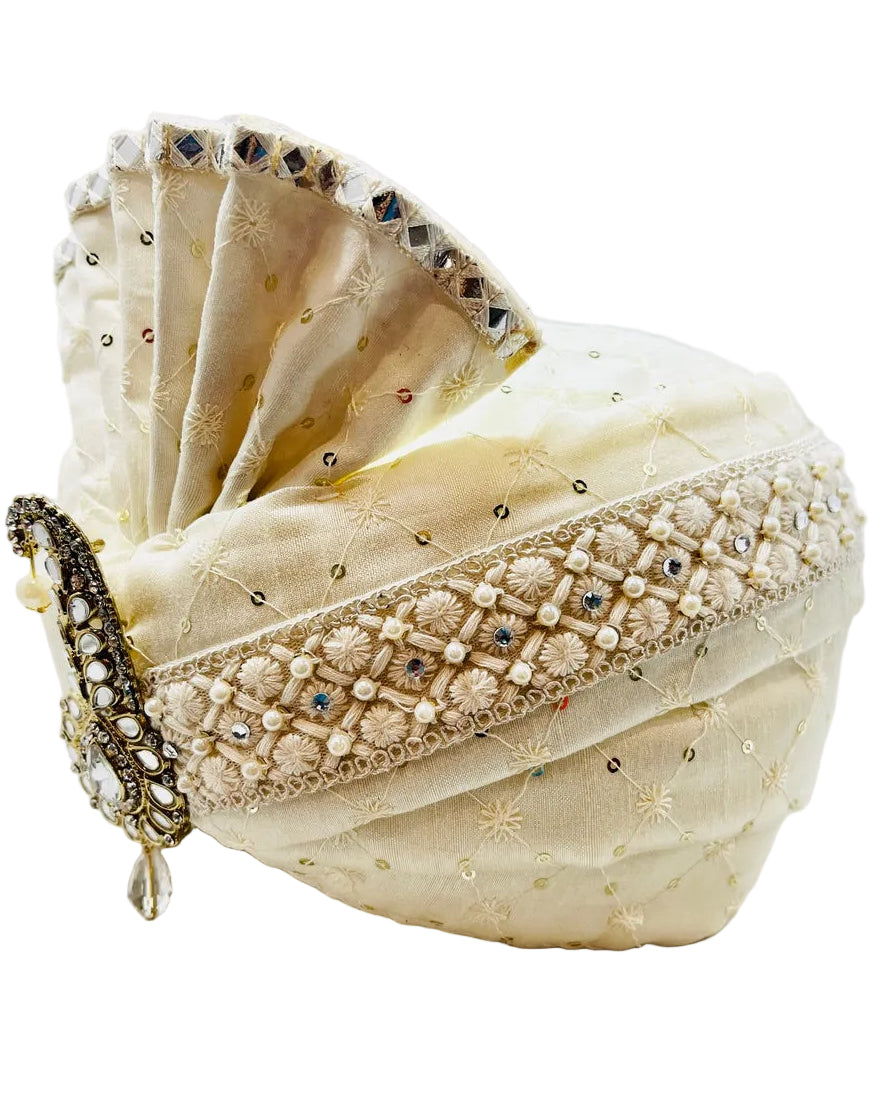 Cream Turban