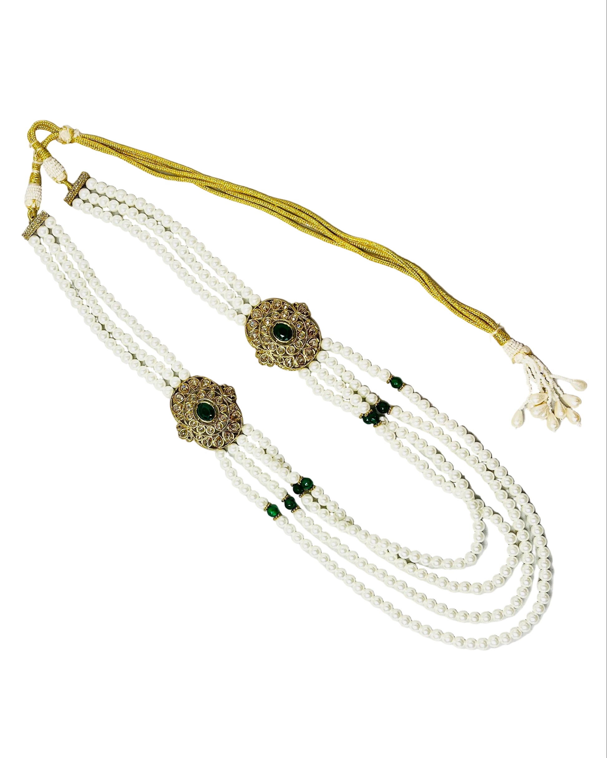 4-Layered Pearl Set for Groom