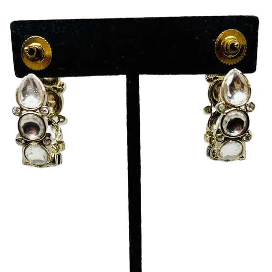 Sabyasachi Inspired Golden Kundan Earrings