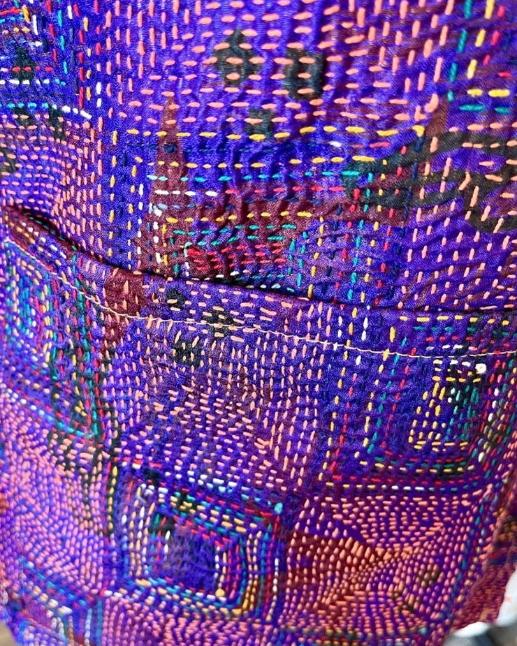 Reversible Kantha Work Jacket