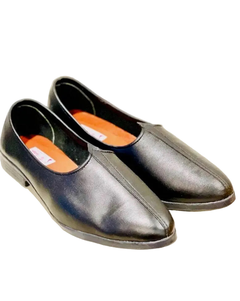 Men's Leather Black Shoe