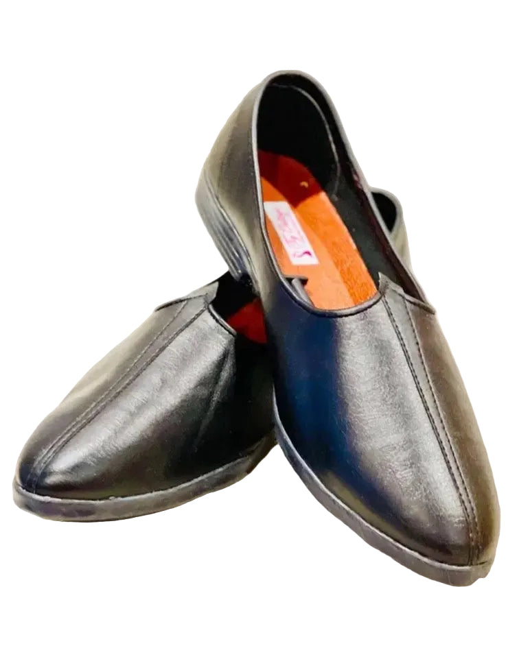 Men's Leather Black Shoe