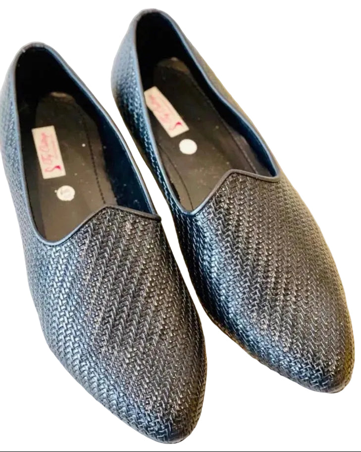 Men's Leather Black Shoe