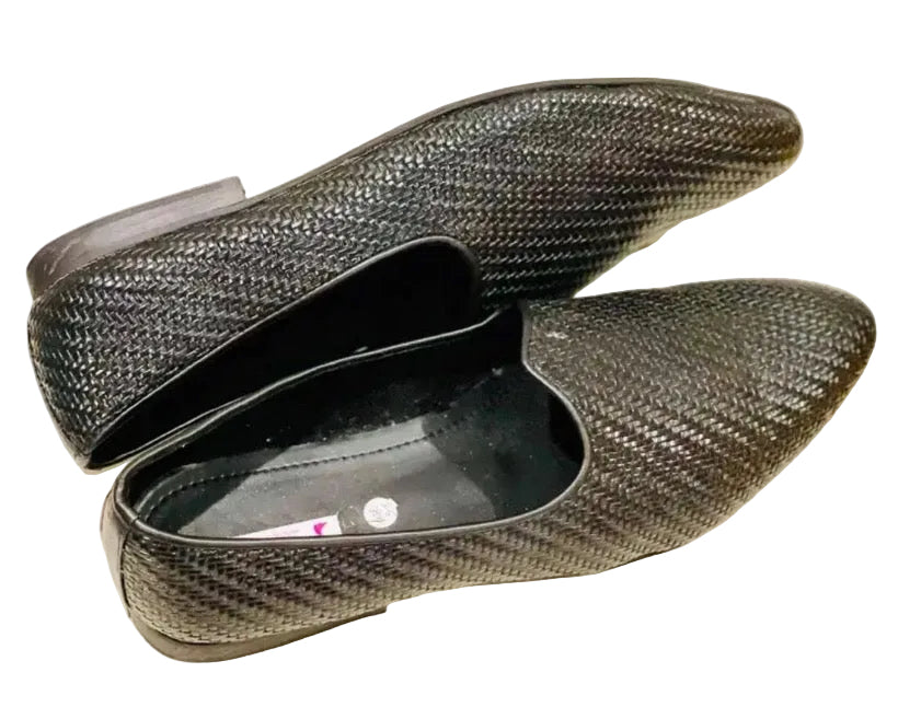 Men's Leather Black Shoe