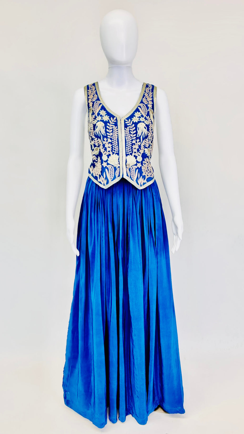 Royal Blue Lehnga Set
