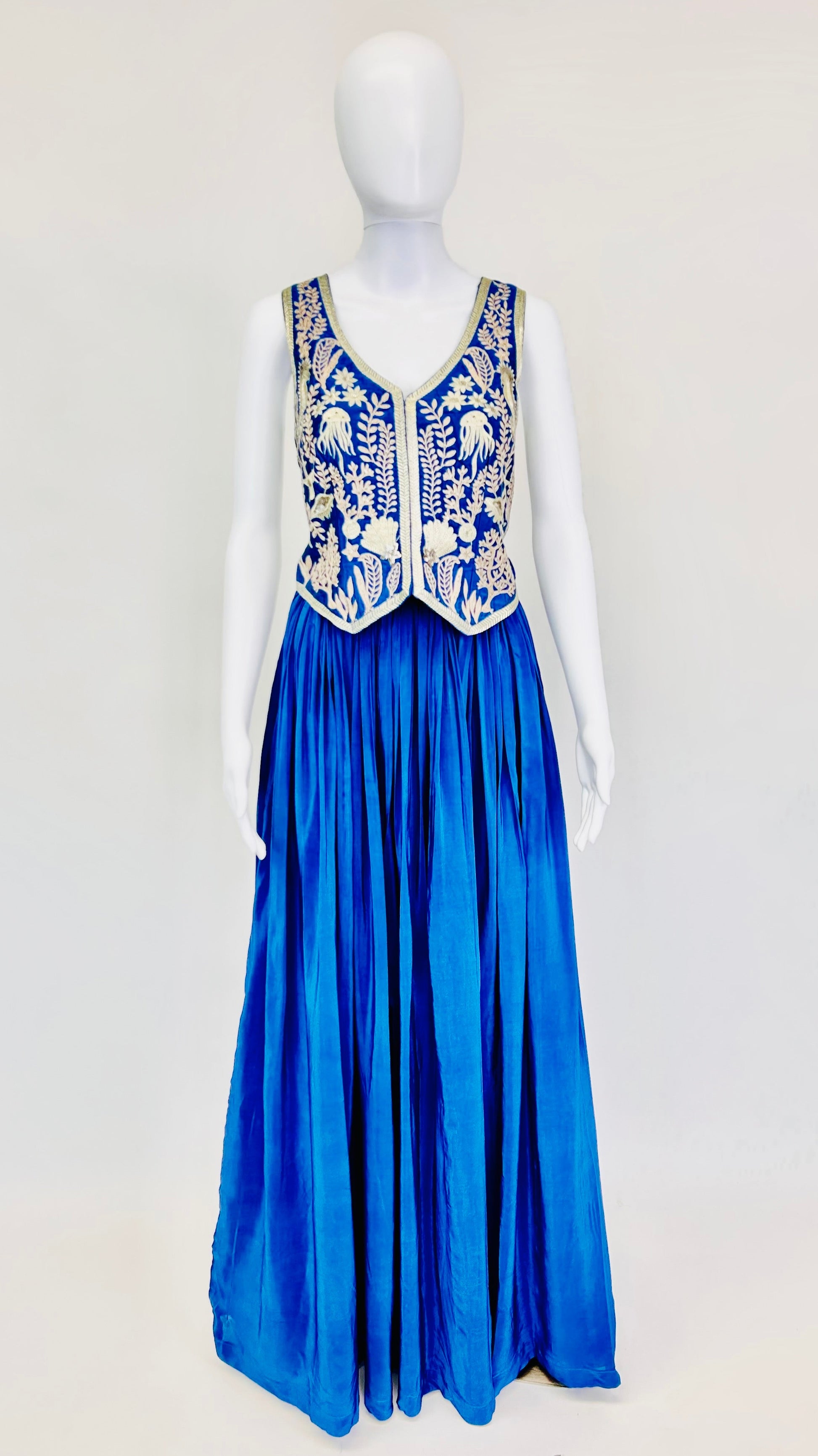 Royal Blue Lehnga Set