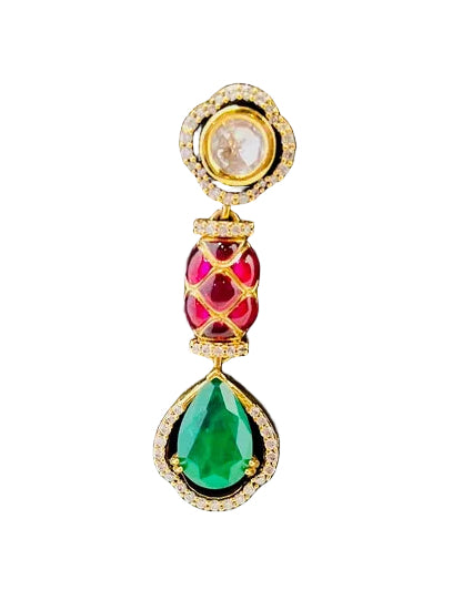 Multi-Color Kundan Necklace Set