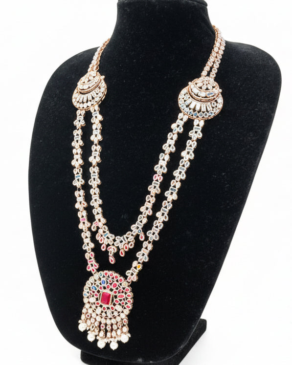 Bridal Rose gold Jewelry Set