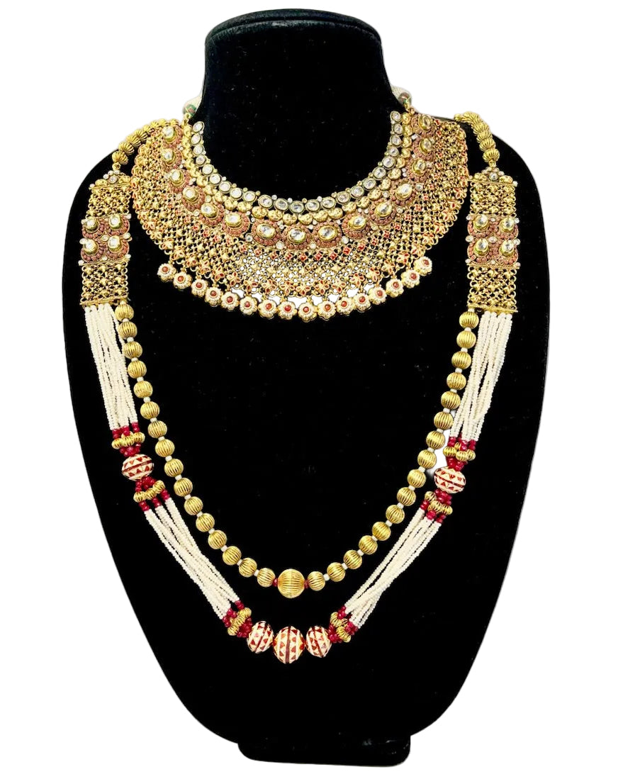Bridal Beads and Stones Jewelry Set