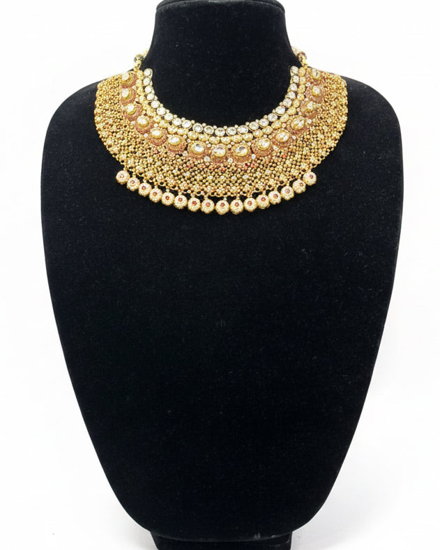 Bridal Beads and Stones Jewelry Set