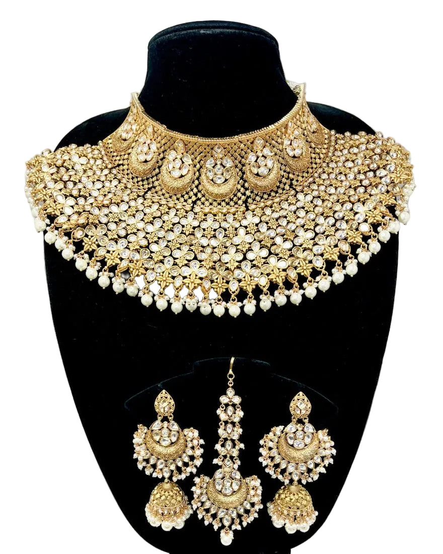 Bridal Choker Necklace Set