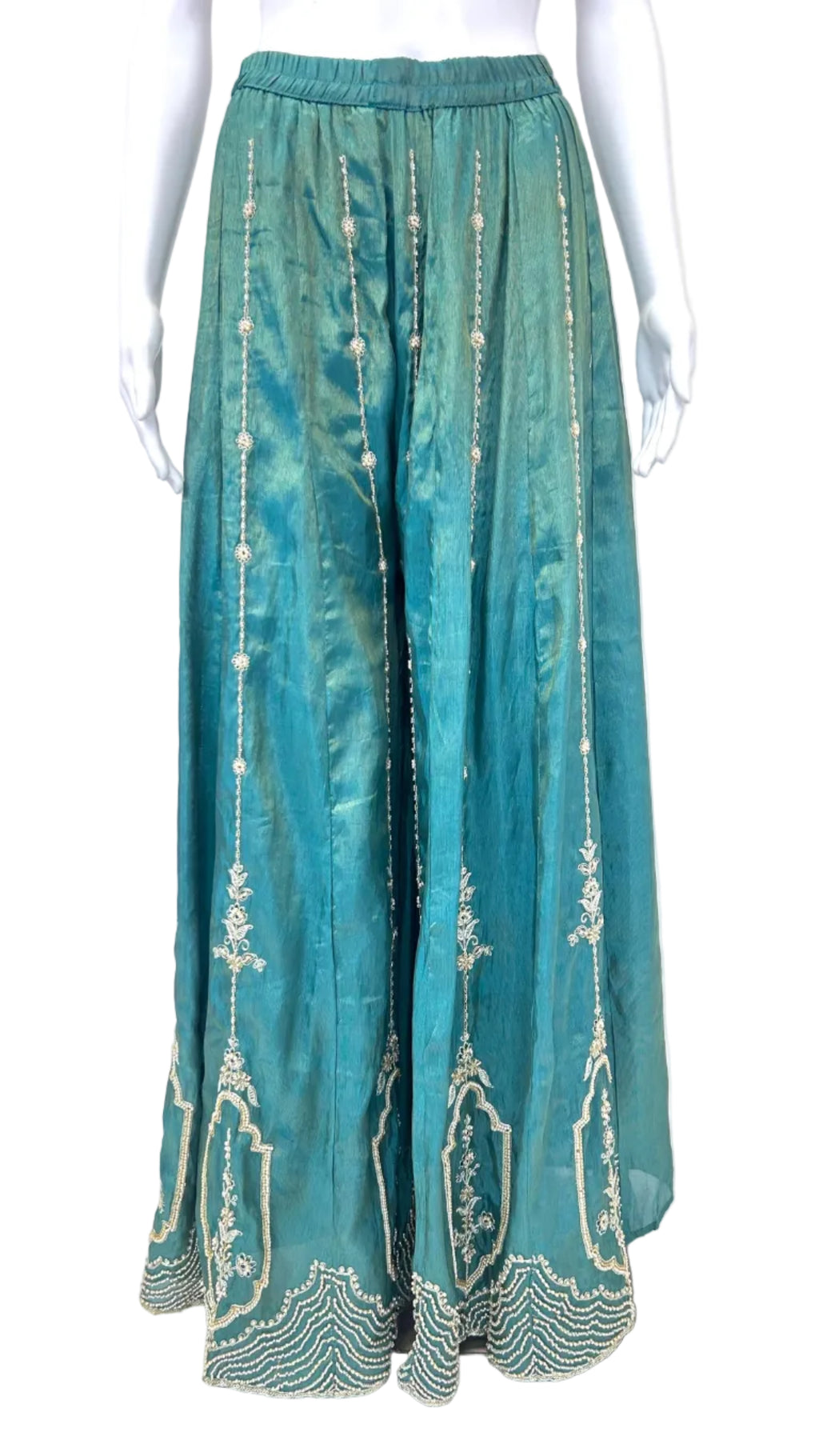 Teal Palazzo Set