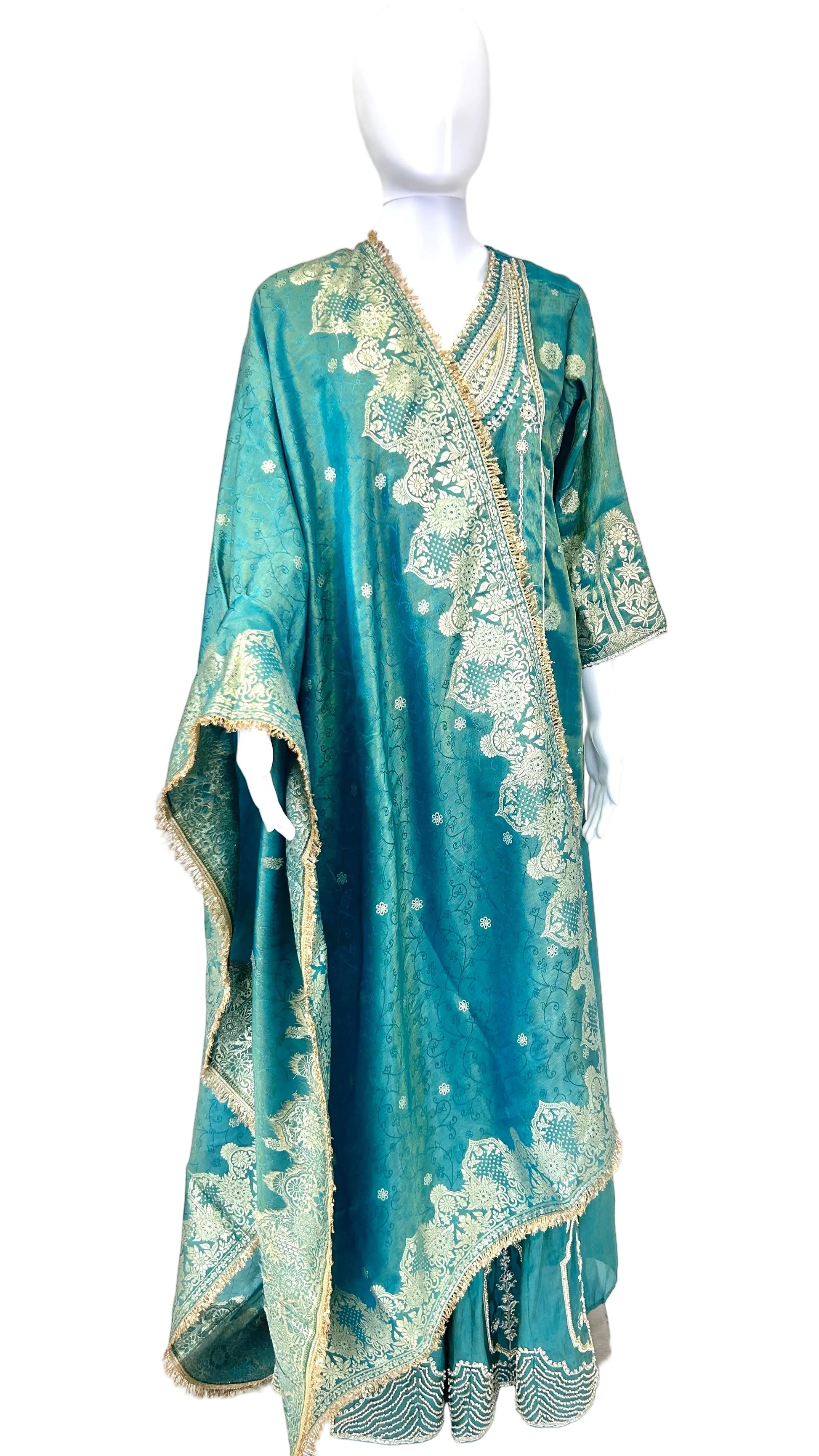 Teal Palazzo Set