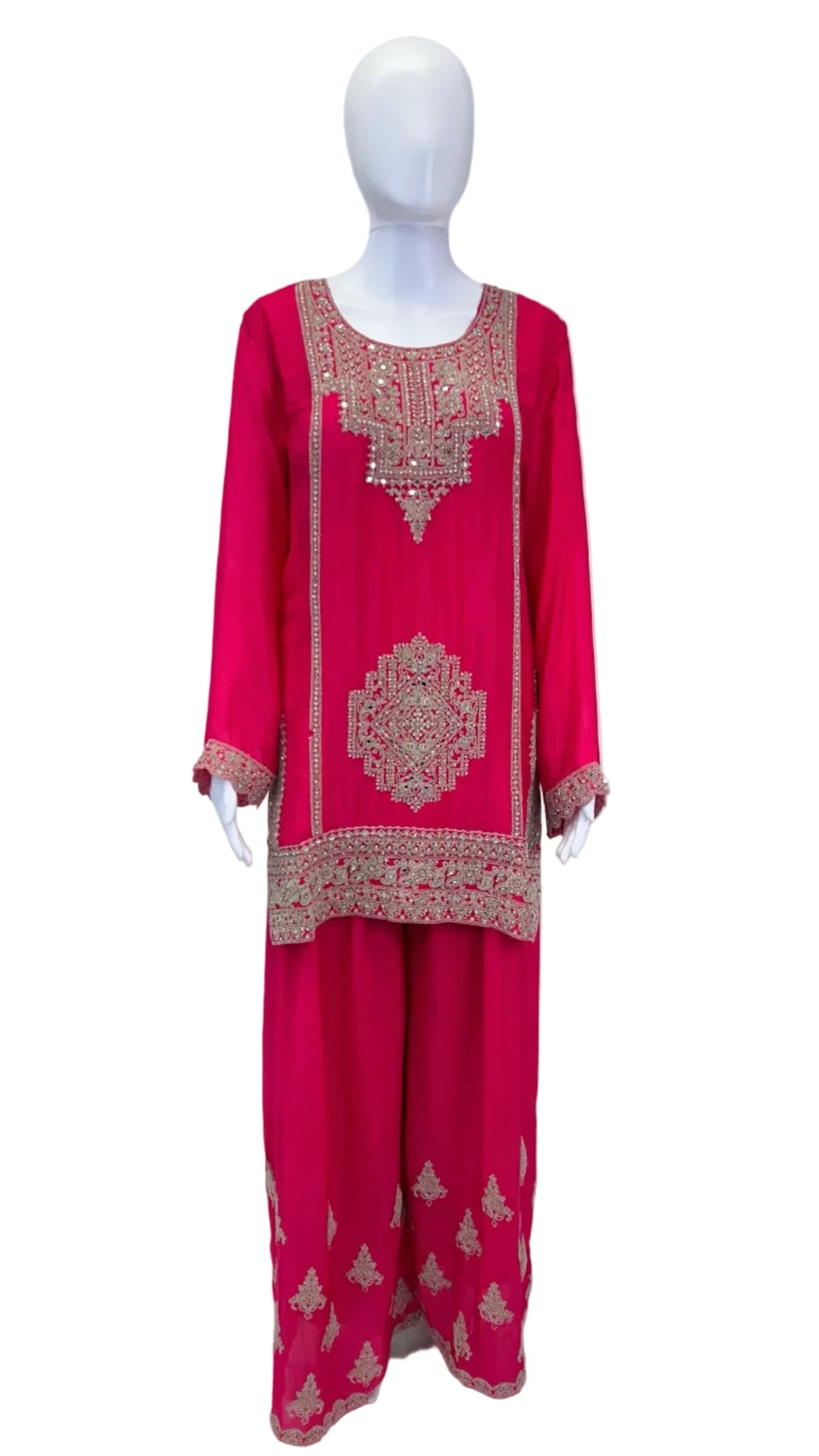 Hot Pink Palazzo Set
