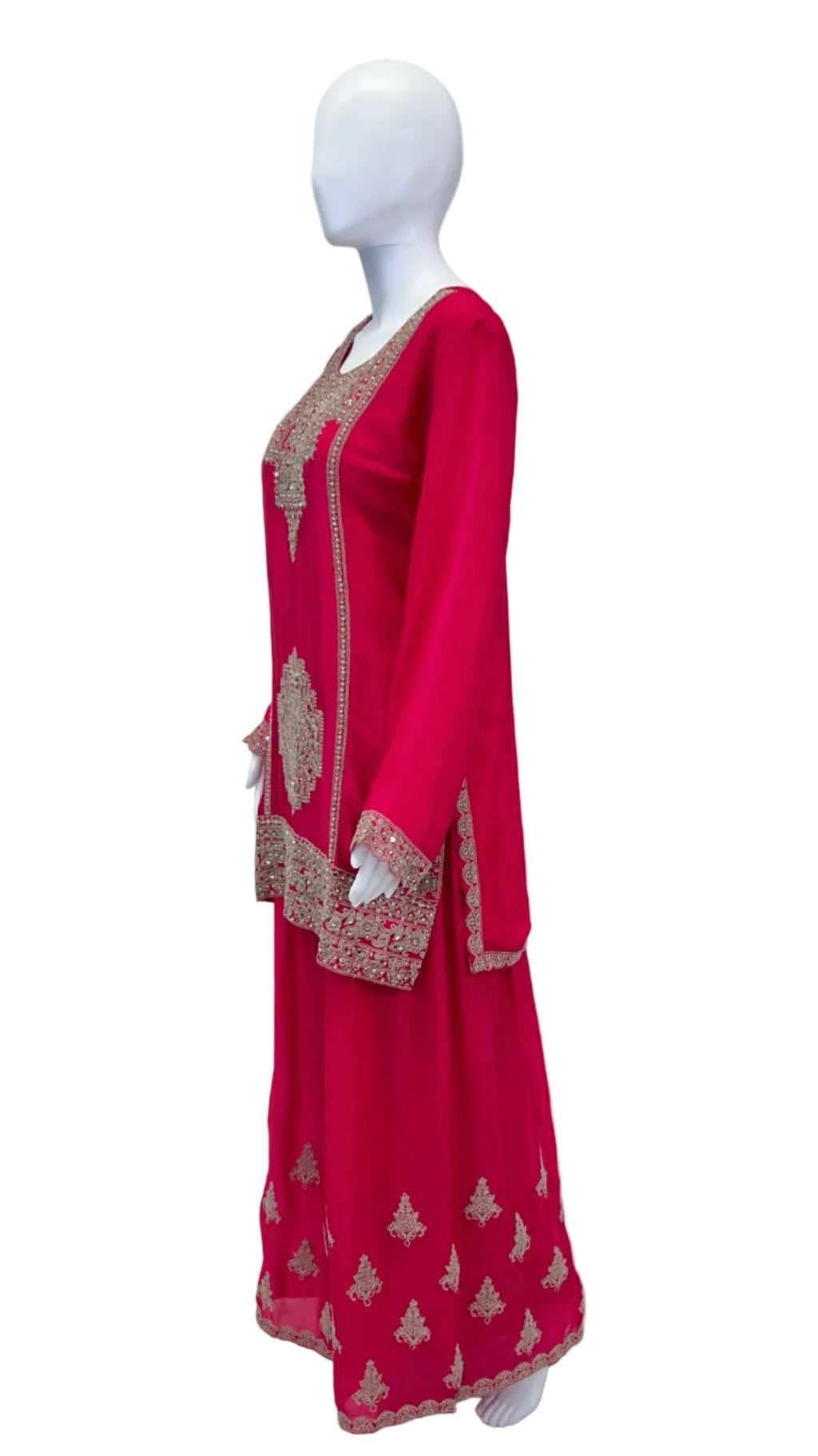 Hot Pink Palazzo Set