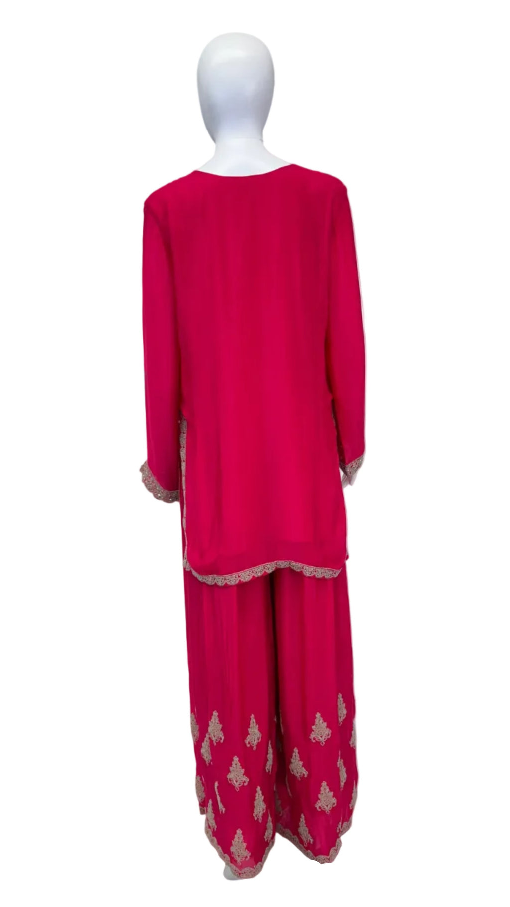 Hot Pink Palazzo Set