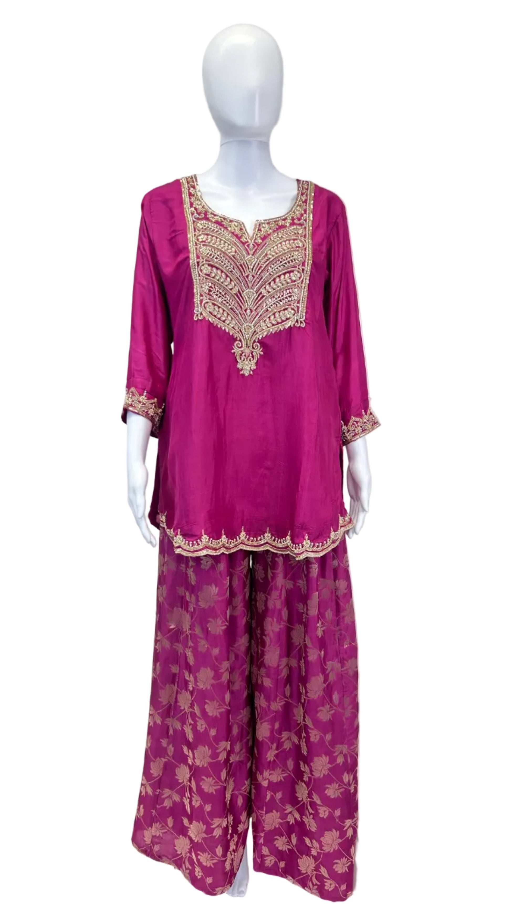 Fuchsia Palazzo Set