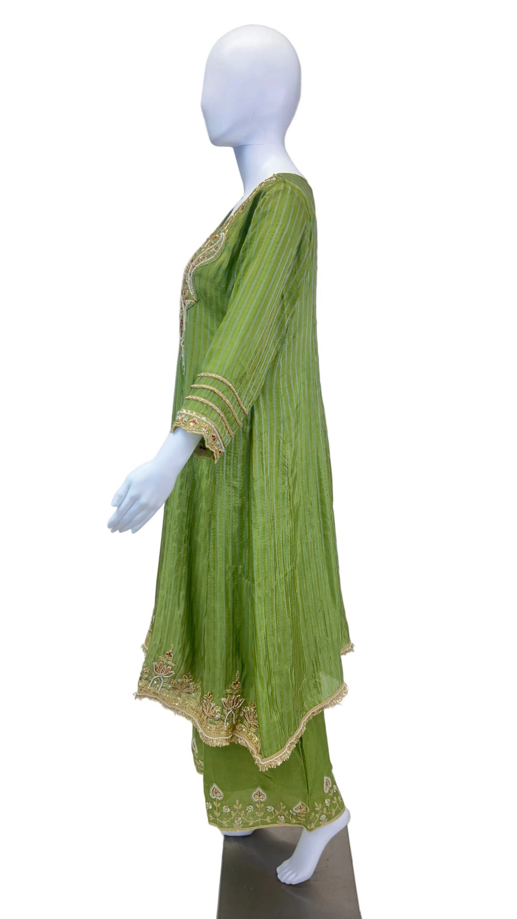 Green Palazzo Set