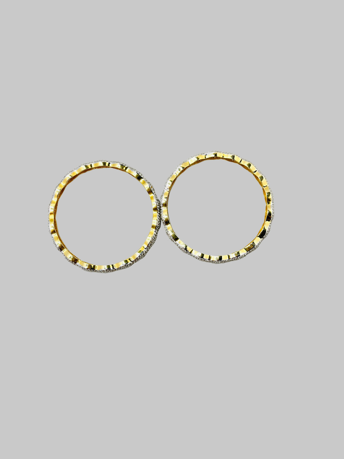 American Diamond Bangles Set