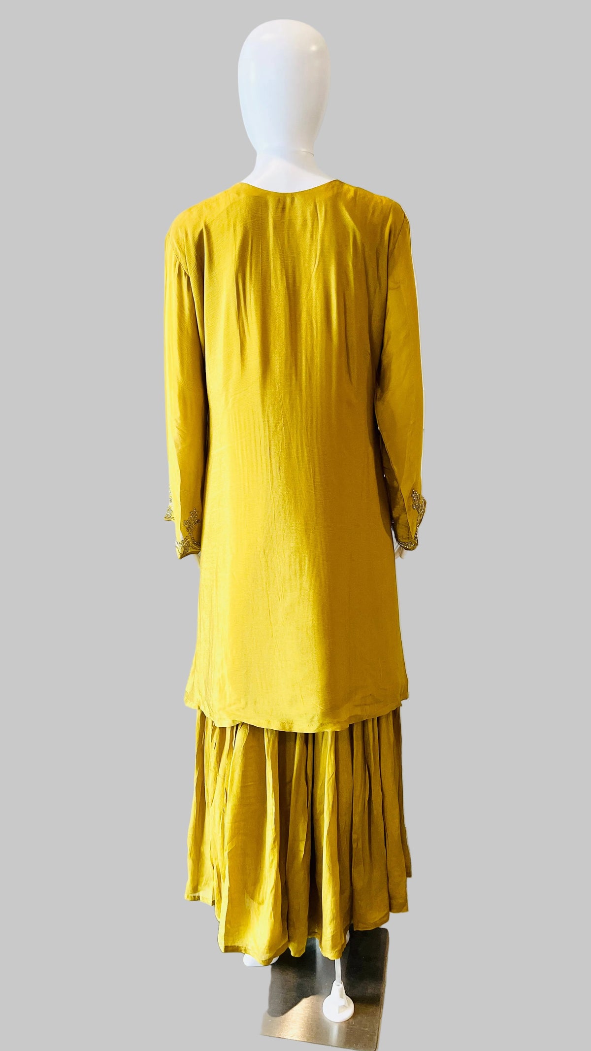 Mustard Color Sharara Set