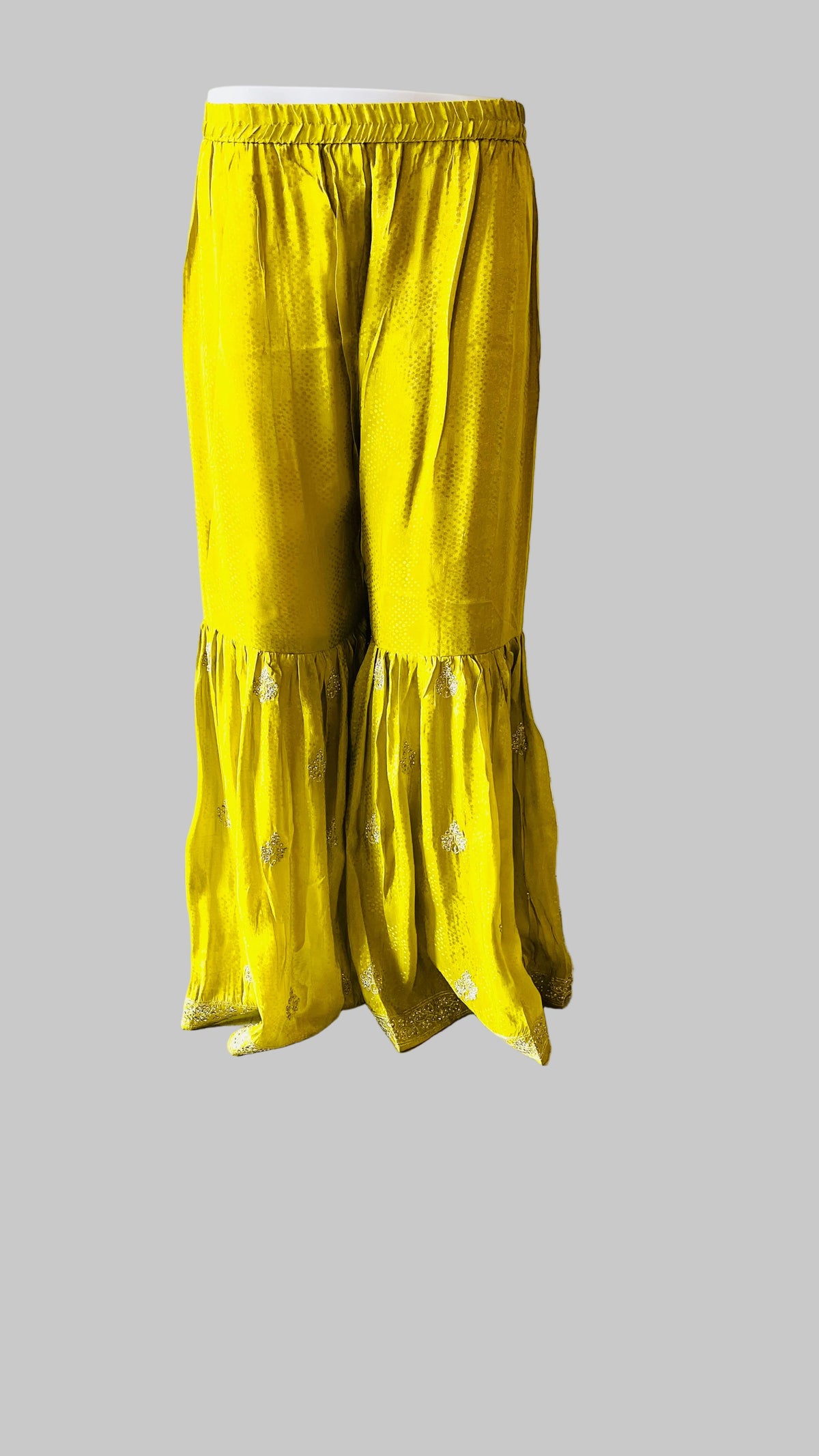 Yellow Sharara Set